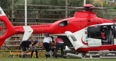 112 hava ambulansı menenjit hastası için havalandı
