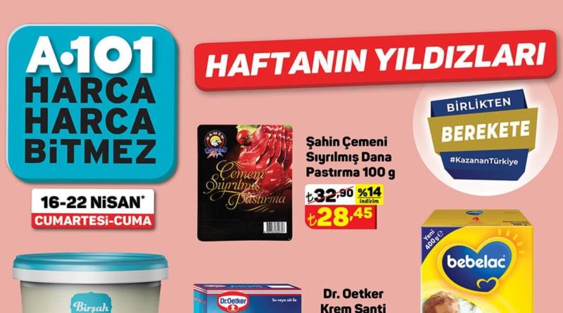 A101 indirimli ürünler satışa çıktı!