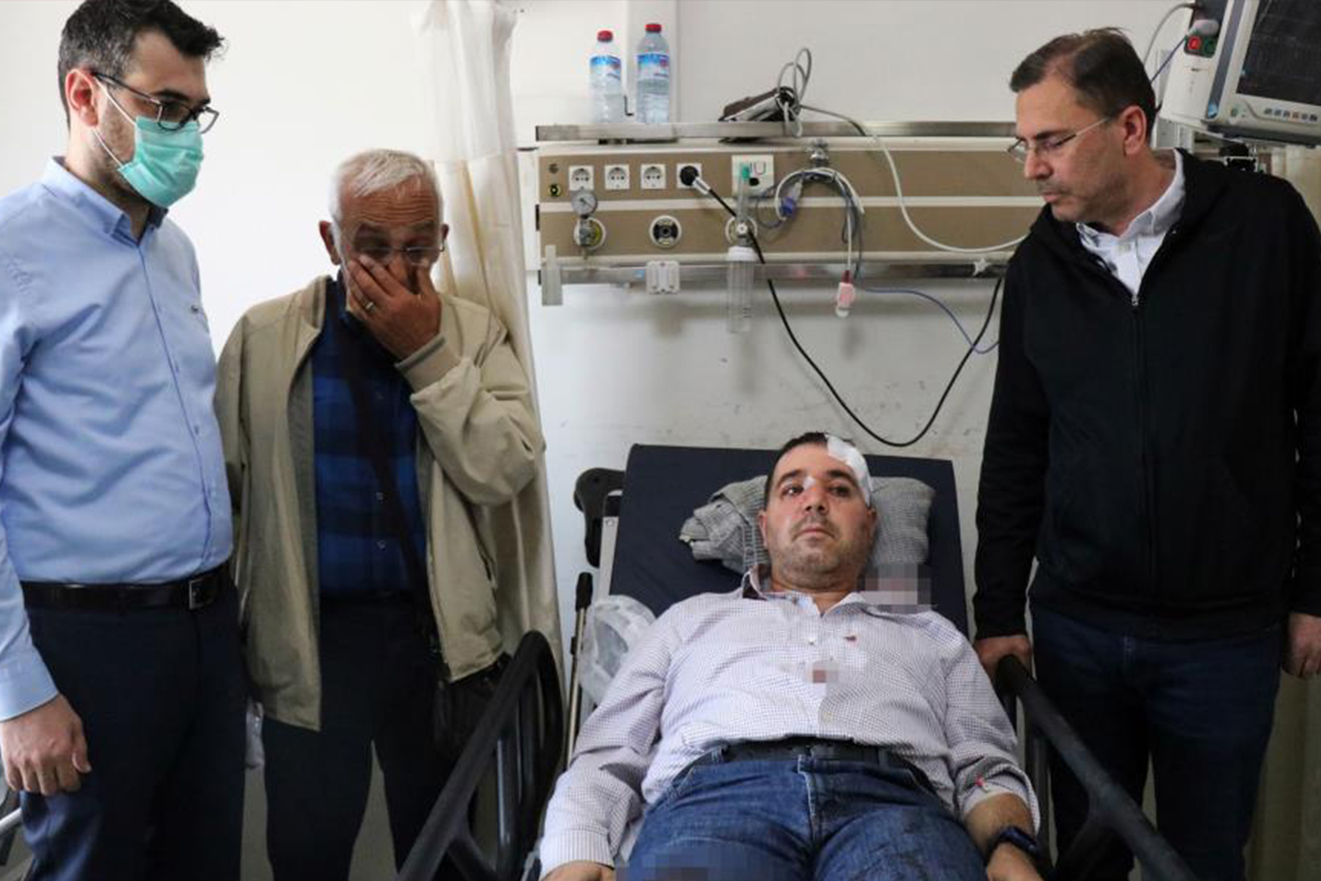 ‘Beni taciz, rahatsız ediyorsun’ diyerek saldırdığı aile hekiminin burnunu kırdı