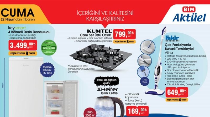 BİM kesilmiş ürünler raflarda yer alacak!