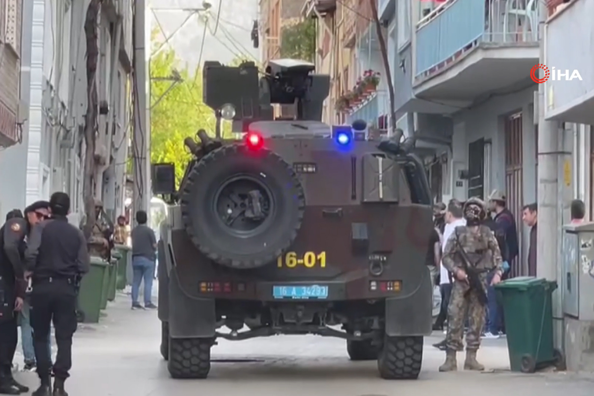 Bursa’da terör operasyonu