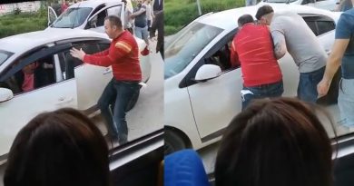 Bursa’da yol verme tartışması kameralarda