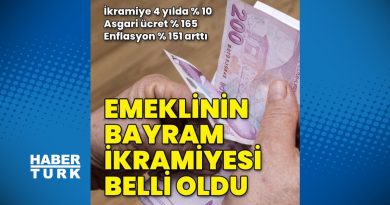 Emeklinin bayram ikramiyesi kesin oldu