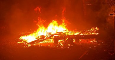 Fethiye’de bungalov yangını