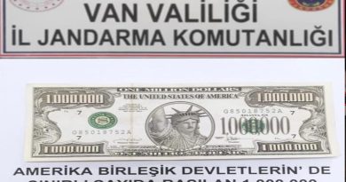 Gürpınar’da 1 milyon dolarlık banknot ele geçirildi