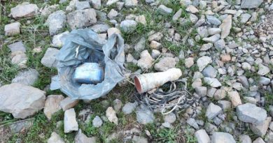 Hakkari kırsalında EYP ele geçirildi