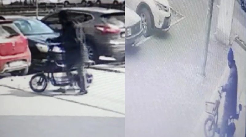 Hırsızın rahatlığı kamerada