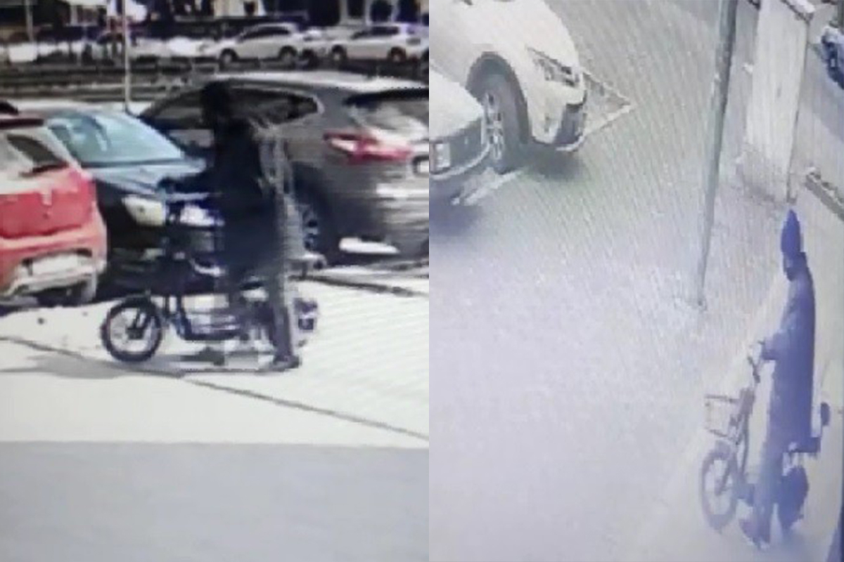 Hırsızın rahatlığı kamerada