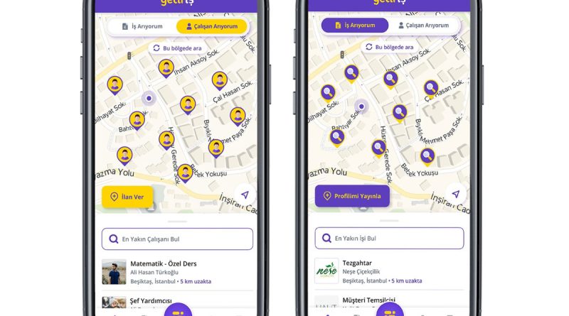 İş ve çalışan arayanlara yönelik Getirİş hizmete sunuldu