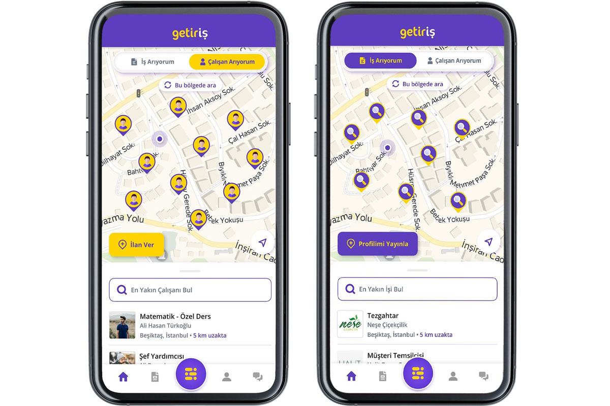 İş ve çalışan arayanlara yönelik Getirİş hizmete sunuldu