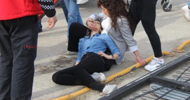 İş yerini açmak isteyen güvenlik görevlisi dehşeti yaşadı