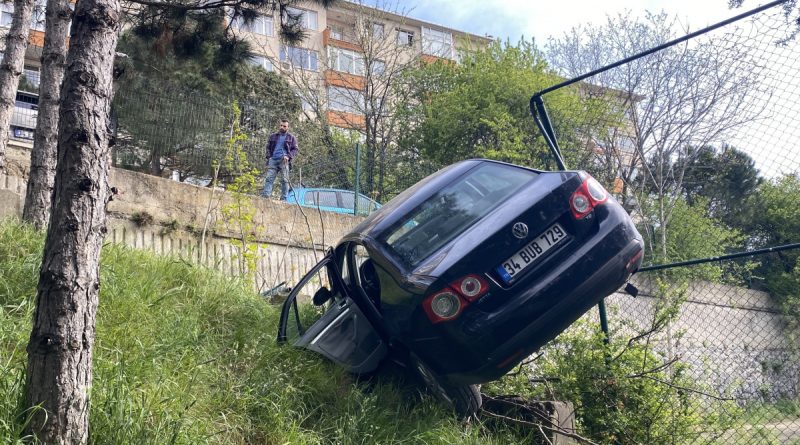 İstanbul akıl almaz kaza!