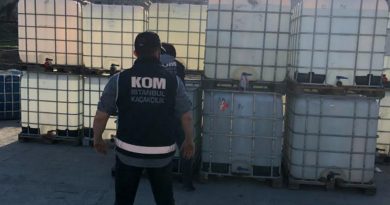 İstanbul’da 34 ton kaçak içki ele geçirildi