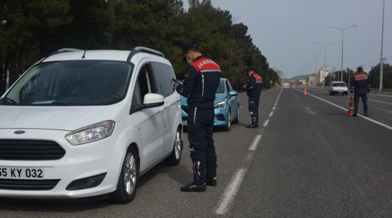 Jandarmadan bayram öncesi trafik denetimi