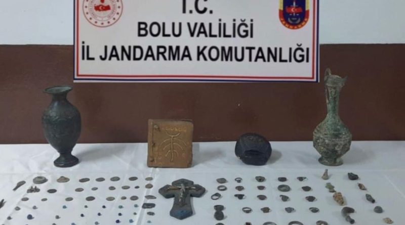 Jandarmadan tarihi eser operasyonu: 1 gözaltı