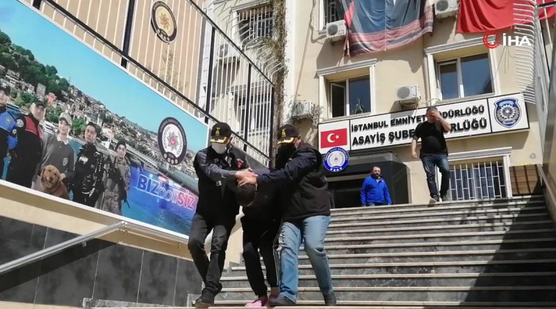 Kafasına cisim atarak bir polisi şehit eden zanlı adliyeye sevk edildi