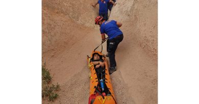 Kapadokya'da mahsur kalan turist kurtarıldı