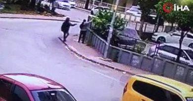 Kapkaççı dehşeti kamerada