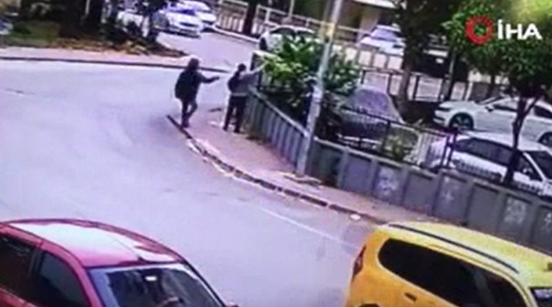 Kapkaççı dehşeti kamerada