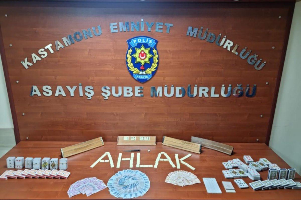 Kastamonu’da kumar baskını: 10 kişiye para cezası kesildi