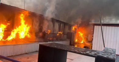 Kılıç Holdingde korkutan yangın