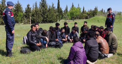 Kırklareli’nde 156 kaçak göçmen yakalandı: 6 organizatör tutuklandı