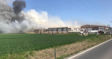 Kırklareli’nde mobilya fabrikasında yangın