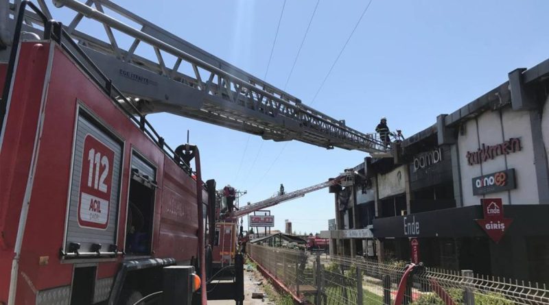 Kırklareli’ndeki yangında mobilya fabrikası kullanılamaz hale geldi