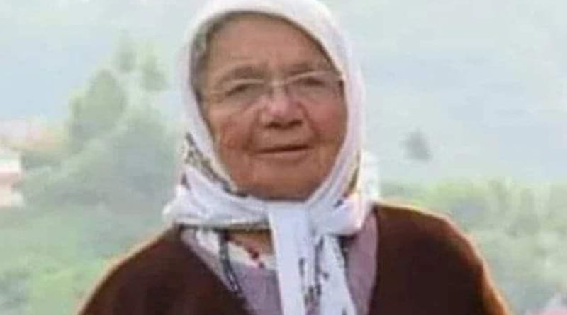 Kopan kaya parçası yaşlı kadının sonu oldu