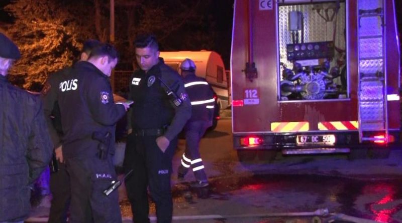 Sahur vakti korkutan yangın, yaşlı kadın hastanelik oldu