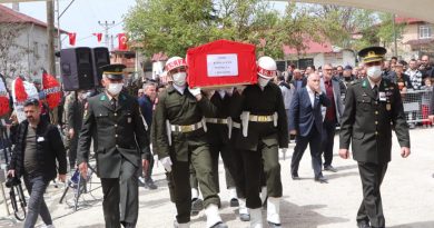 Samsunlu şehit Kubilay Çon'a veda