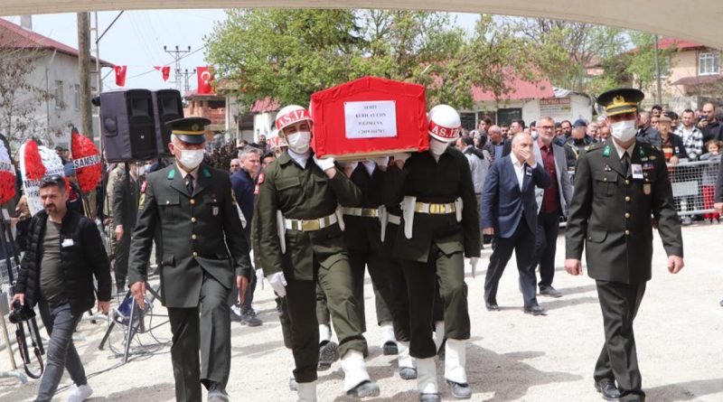 Samsunlu şehit Kubilay Çon'a veda