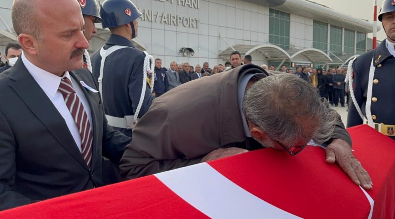Şehit infaz koruma memuru Cengiz Yiğit için Ağrı’da tören düzenlendi