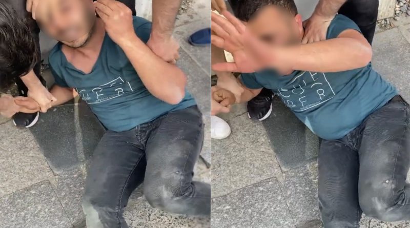 Taksim’de taciz iddiasına dayak