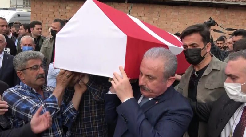 TBMM Başkanı Şentop'un vefat eden koruma polisi Amasya’da defnedildi