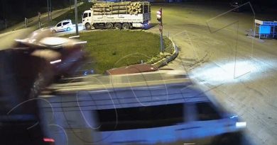 Tokat’ta facianın eşiğinden dönüldüğü anlar kameralara yansıdı