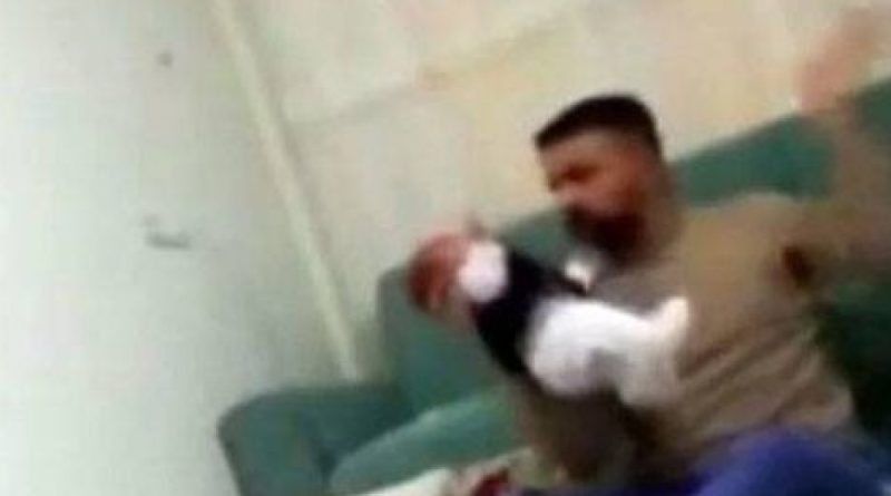 2 aylık bebeğini döven babanın yargılanmasına devam edildi