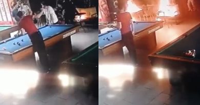 4 bin TL alacağı için bilardo salonunu ateşe verdi: Dehşet anları güvenlik kamerasında