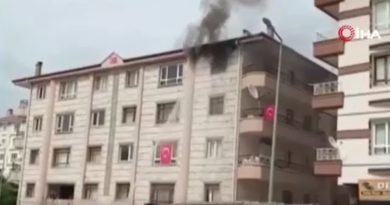 Ankara’da korkutan yangın