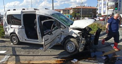 Ankara'da trafik kazası: 1 ölü, 3 yaralı