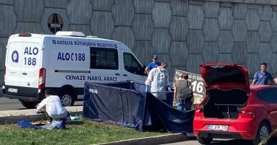 Antalya'da 34 yaşındaki genç, araç içerisinde ölü bulundu