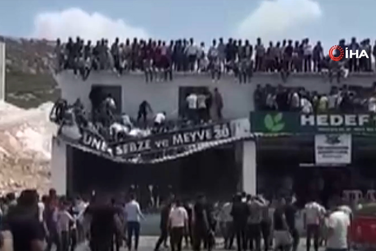 Antalya'da faciadan dönüldü