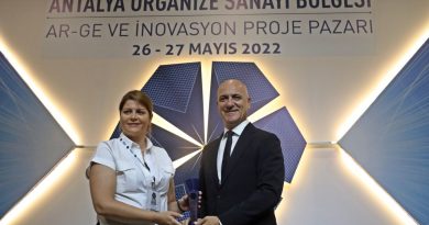 Antalya OSB Ar-Ge ve İnovasyon Projeleri 2022 ödülleri sahiplerini buldu