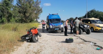 ATV kazasında Fransız anne ve kız ölümden döndü