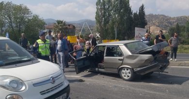Aydın-Denizli yolunda zincirleme kaza; 6 yaralı