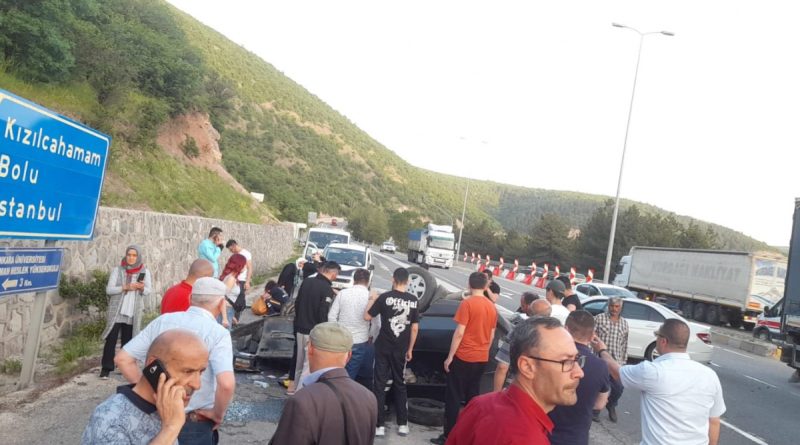 Başkent’te trafik kazası: 2’si ağır 5 yaralı