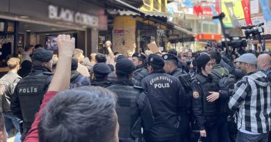 Beşiktaş'tan Taksim'e çıkmaya çalışan göstericilere müdahale