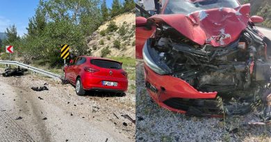 Burdur’da otomobil ile motosiklet çarpıştı: 2 ölü, 2 yaralı