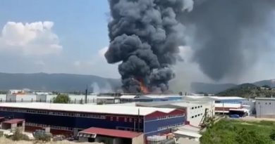 Bursa'da ısı yalıtım fabrikasında yangın!
