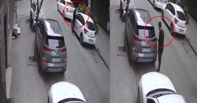 Cam parçasıyla onlarca aracı çizdi